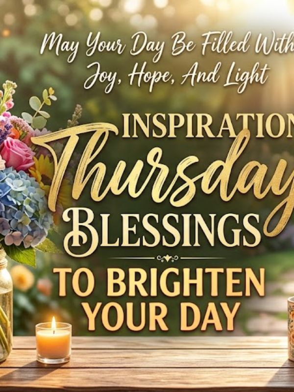 Inspirational Thursday Blessings